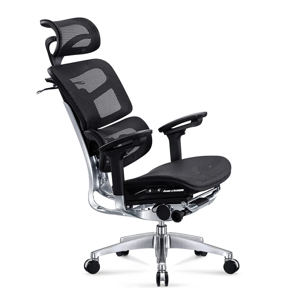 JMT-463050 Contemporary High Back Executive Office Chair with 4D Armrests and Adjustable Headrest