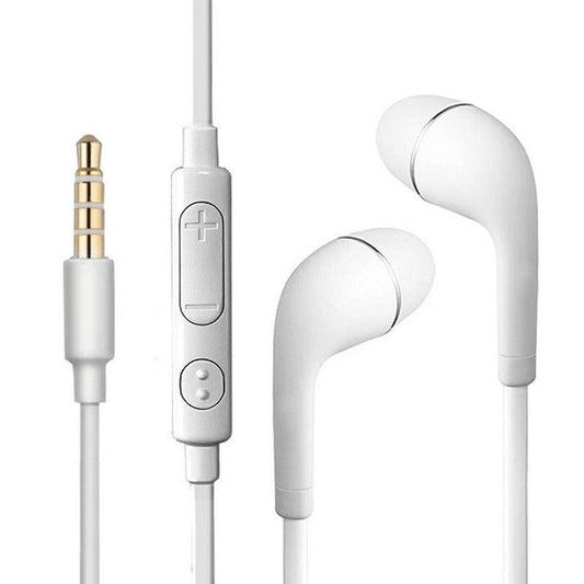 JMT-463114 Wired In-Ear Headphones with Microphone for Clear Calls and Noise Cancellation - 3.5mm Plug