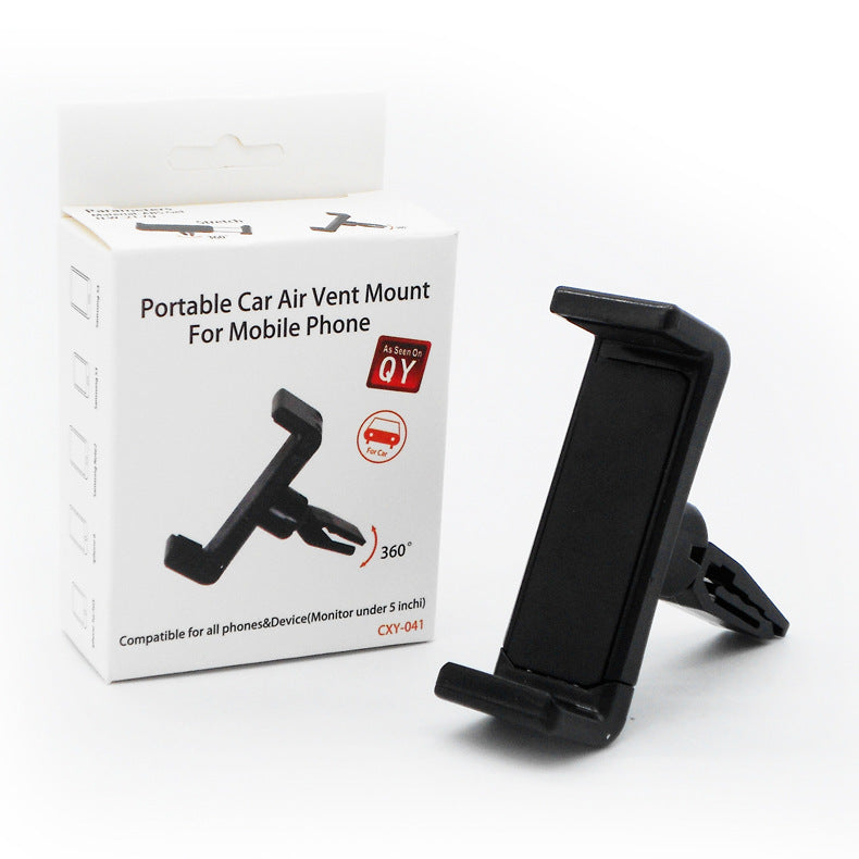 JMT-463306 Car Air Vent Phone Holder for Navigation - Fits Most Mobile Phones, Compact Design