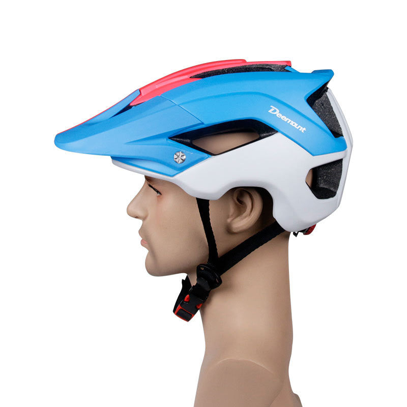 JMT-463370 Deemount Lightweight Bicycle Helmet with Adjustable Fit and Ventilation