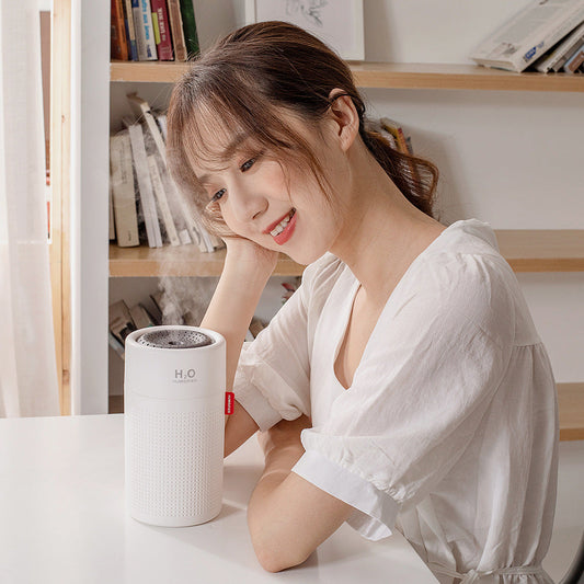 JMT-463626 Ultrasonic USB Humidifier with Colorful Lights for Home and Car - Compact and Quiet, 1 Outlet