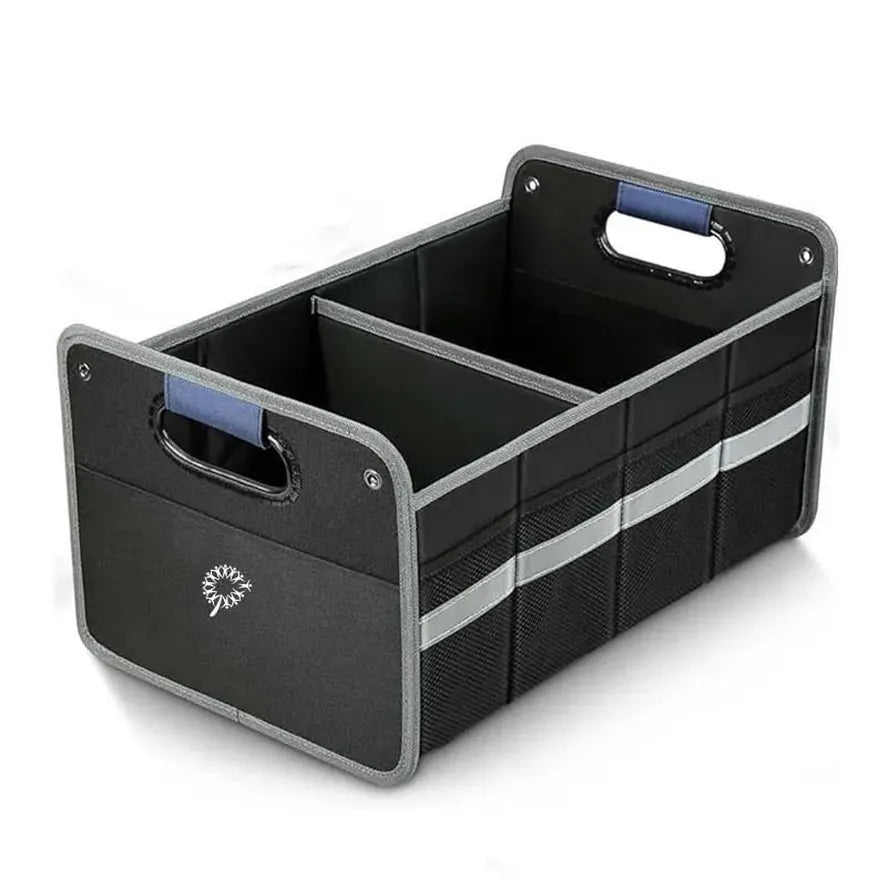 JMT-464074 Collapsible 50L Waterproof Polyester Car Trunk Organizer for SUVs