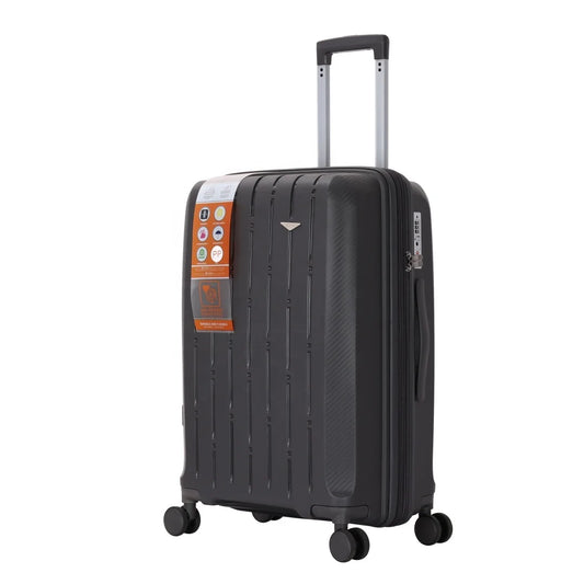 JMT-464330 Durable Lightweight Cabin Size Luggage with Spinner Wheels and Scratch-Resistant Design