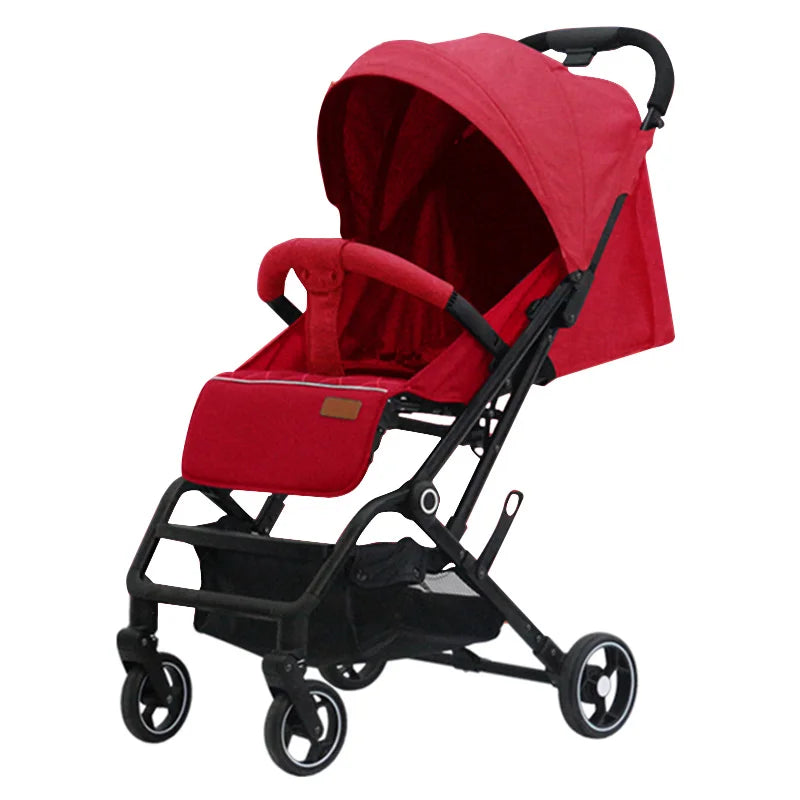 JMT-464458 Lightweight Foldable Baby Stroller with One-Hand Portable Travel Design