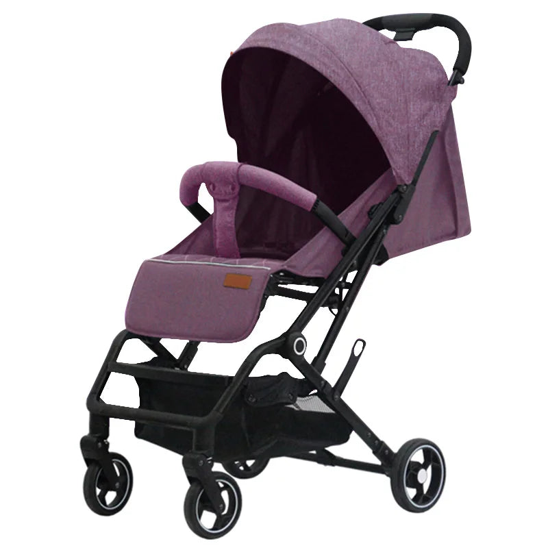 JMT-464458 Lightweight Foldable Baby Stroller with One-Hand Portable Travel Design
