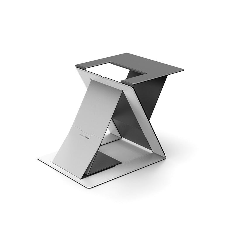 JMT-464458 Multi-Angle Foldable Laptop Stand with PU, Glass Fiber, and Magnet