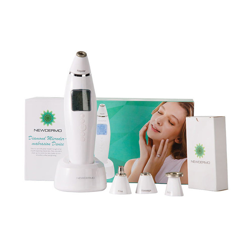 JMT-464586 Electric Diamond Microdermabrasion Beauty Device with Multiple Peeling Heads for Home Use