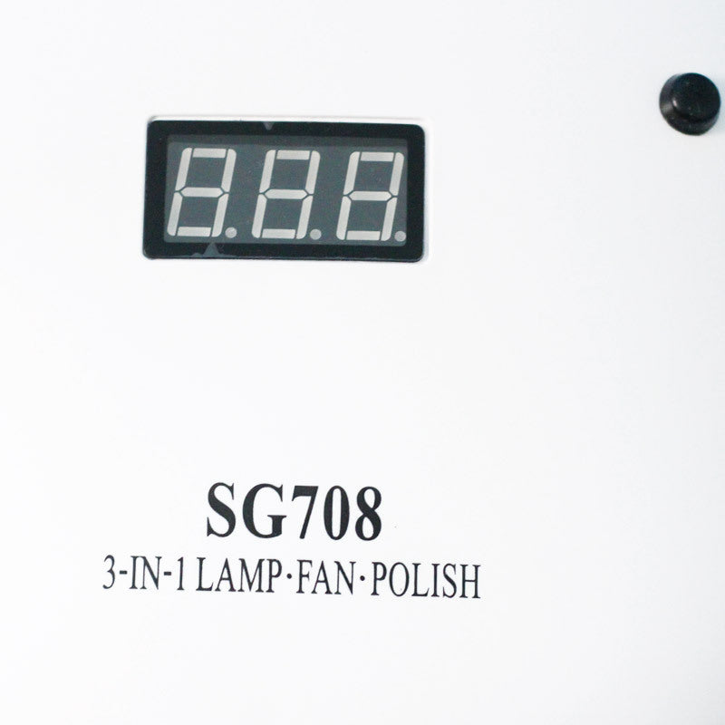 JMT-464842 Vacuum Smart Phototherapy Nail Polishing Machine with ABS Material, 140W Power