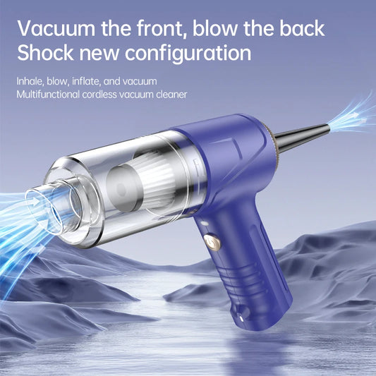 JMT-464906 High Power Brushless Motor Vacuum Cleaner for Vehicles | Strong Suction with HEPA Filtration