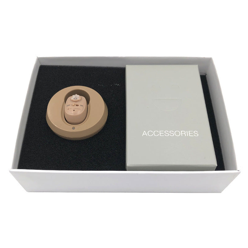 JMT-465418 Classic Sound Amplifier 1410 - 38cm Silicone Sound Collector in Black, Camel, and White