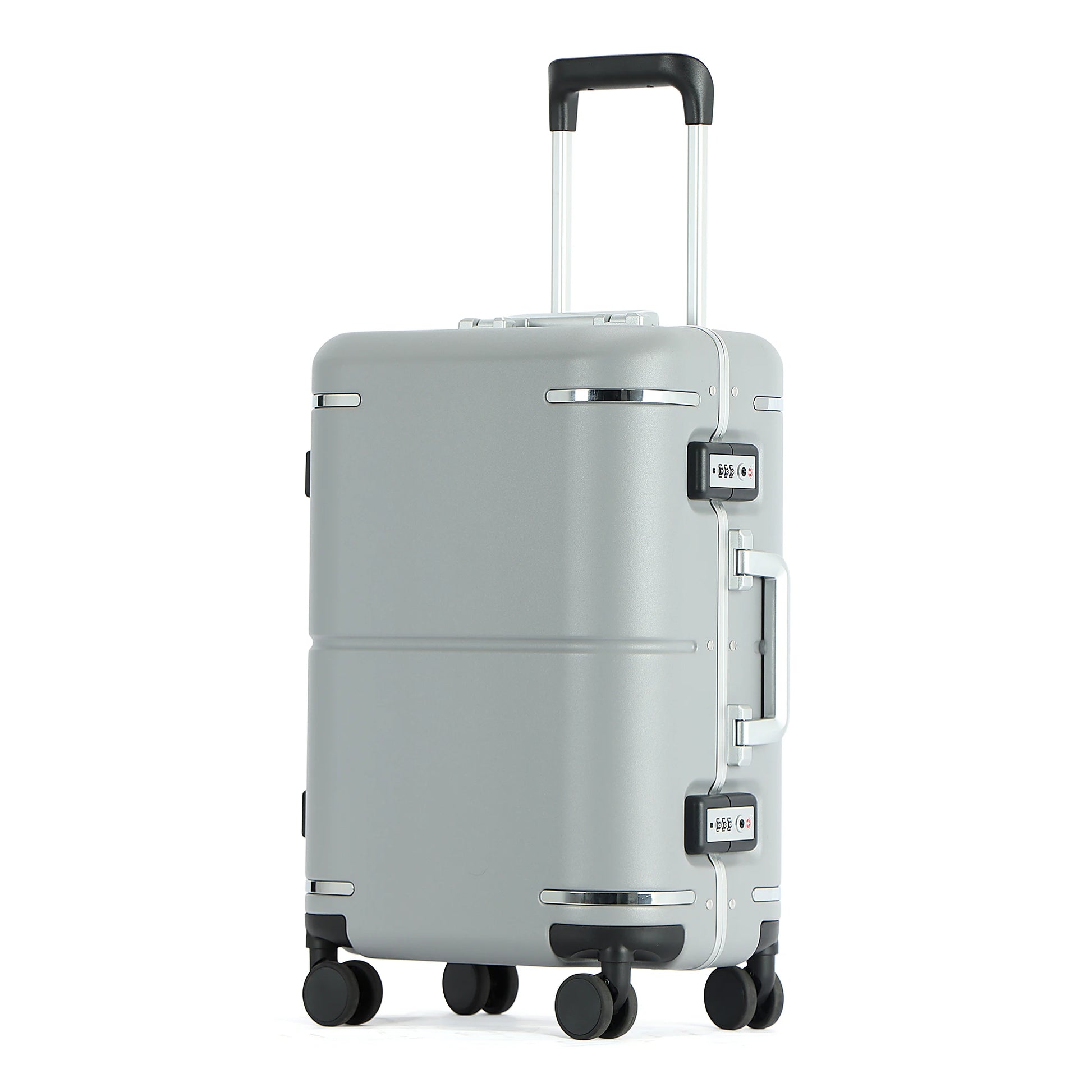 JMT-465482 Aluminium Frame 20-Inch Travel Trolley Luggage Suitcase for PC Carry-On