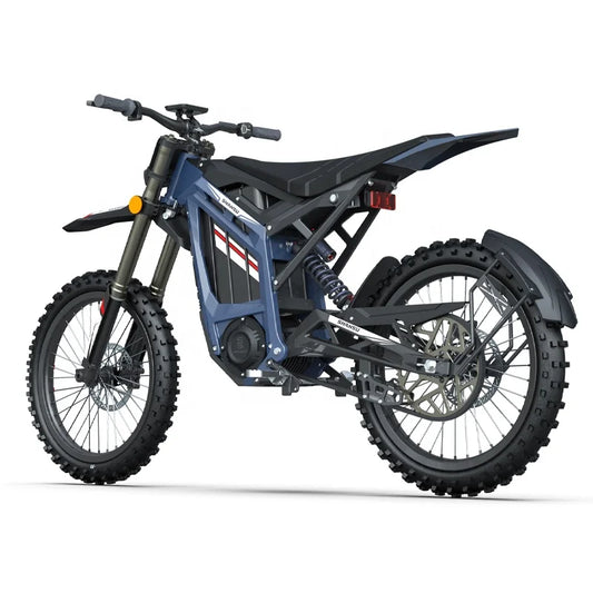 JMT-465674 5000W Off-Road Electric Dirt Bike with 72V Lithium Battery and 40AH Capacity for Adults , Top Speed 27.9 mph