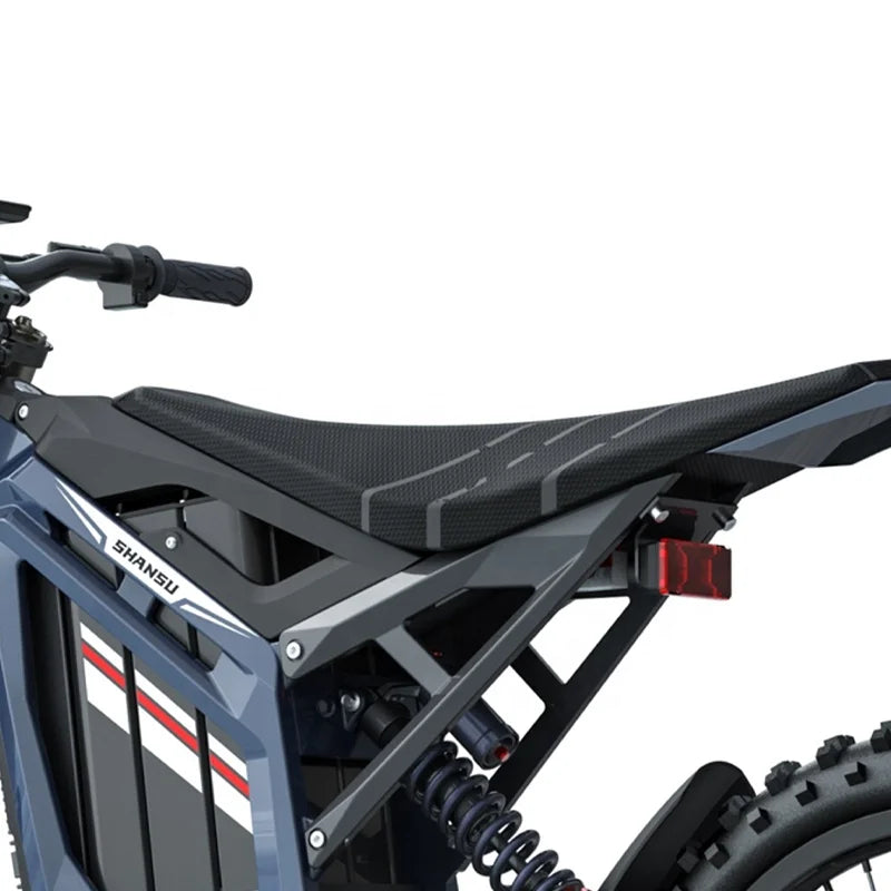 JMT-465674 5000W Off-Road Electric Dirt Bike with 72V Lithium Battery and 40AH Capacity for Adults , Top Speed 27.9 mph