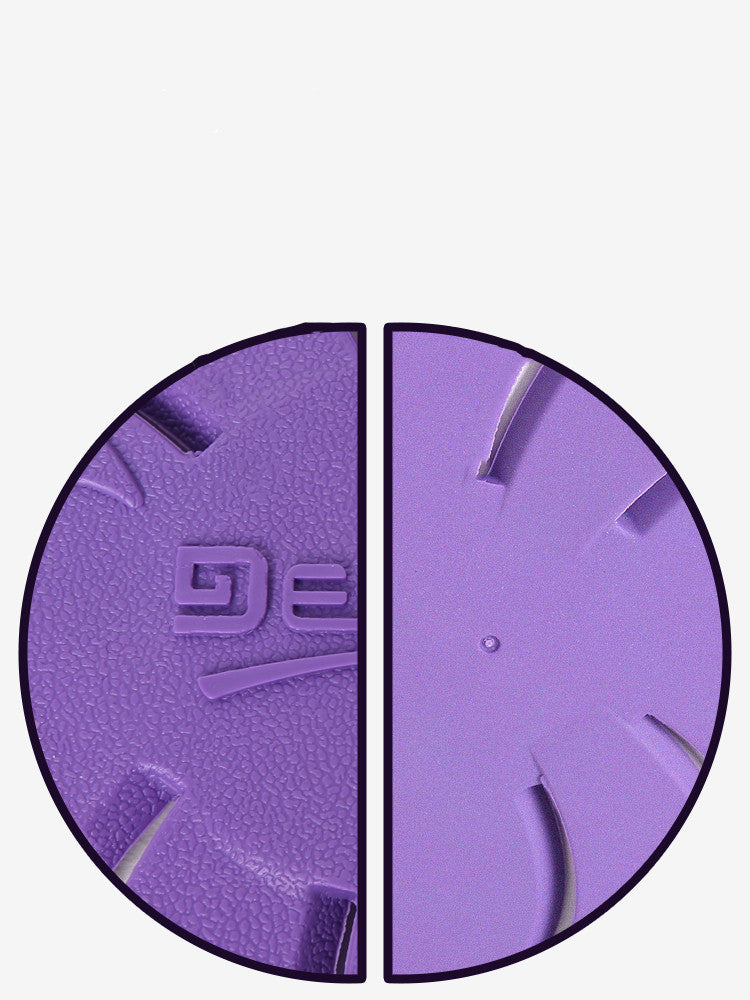 JMT-465738 Soft and Durable TPR Rubber Throwing Toy - Purple, 23 cm Diameter