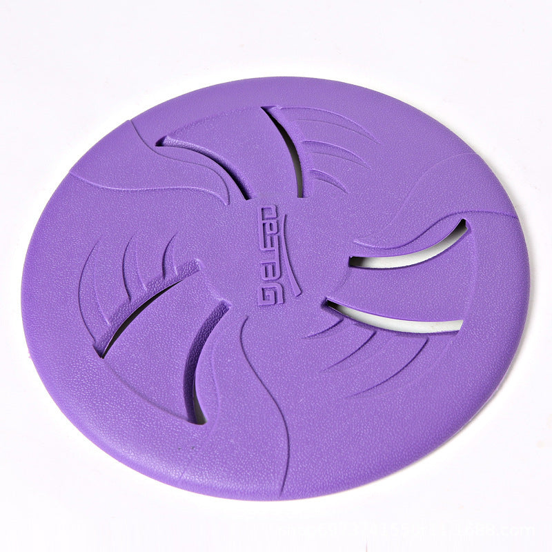 JMT-465738 Soft and Durable TPR Rubber Throwing Toy - Purple, 23 cm Diameter
