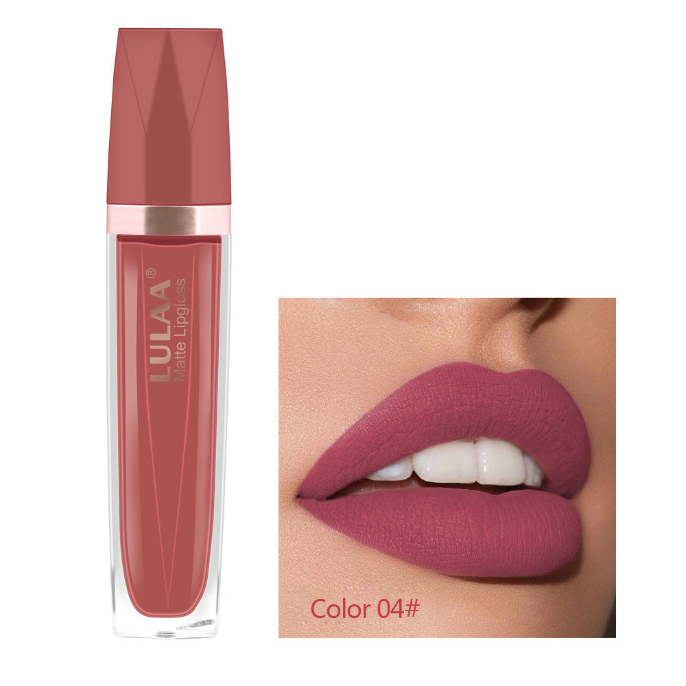 JMT-465866 18 Color Matte Velvet Lipstick - Long-Lasting Lip Gloss with High-Gloss Jelly Finish