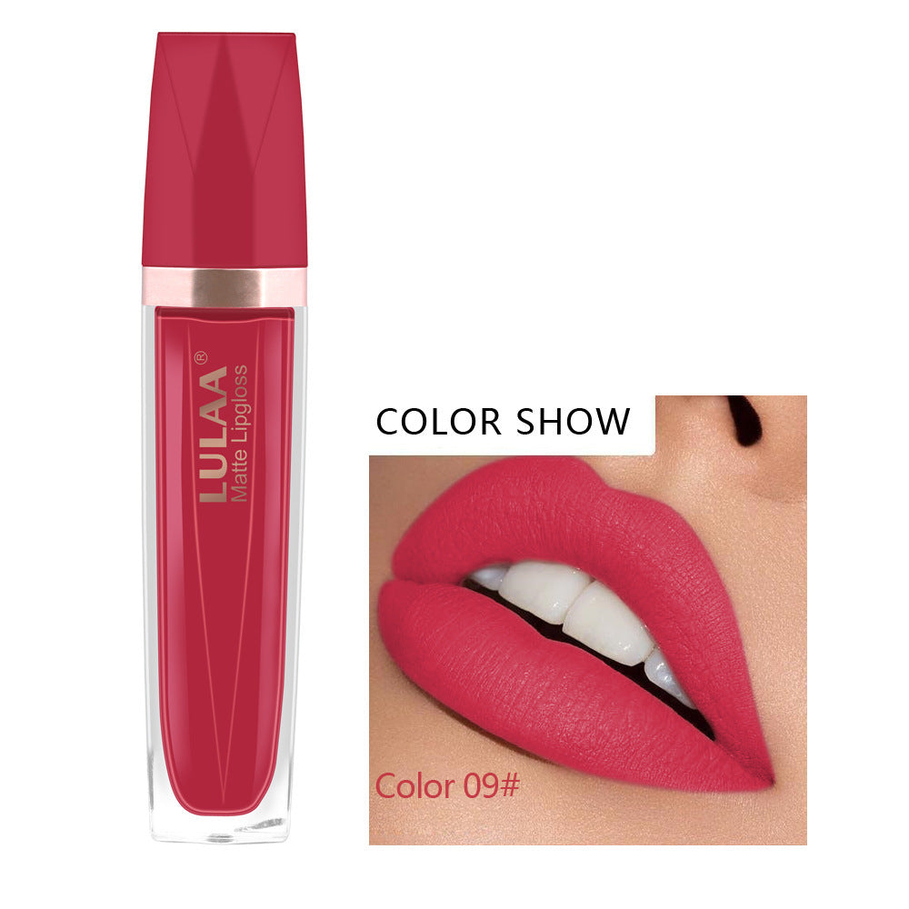 JMT-465866 18 Color Matte Velvet Lipstick - Long-Lasting Lip Gloss with High-Gloss Jelly Finish