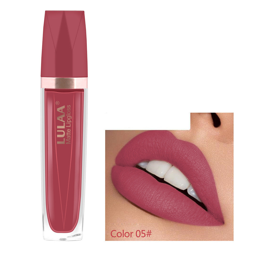 JMT-465866 18 Color Matte Velvet Lipstick - Long-Lasting Lip Gloss with High-Gloss Jelly Finish