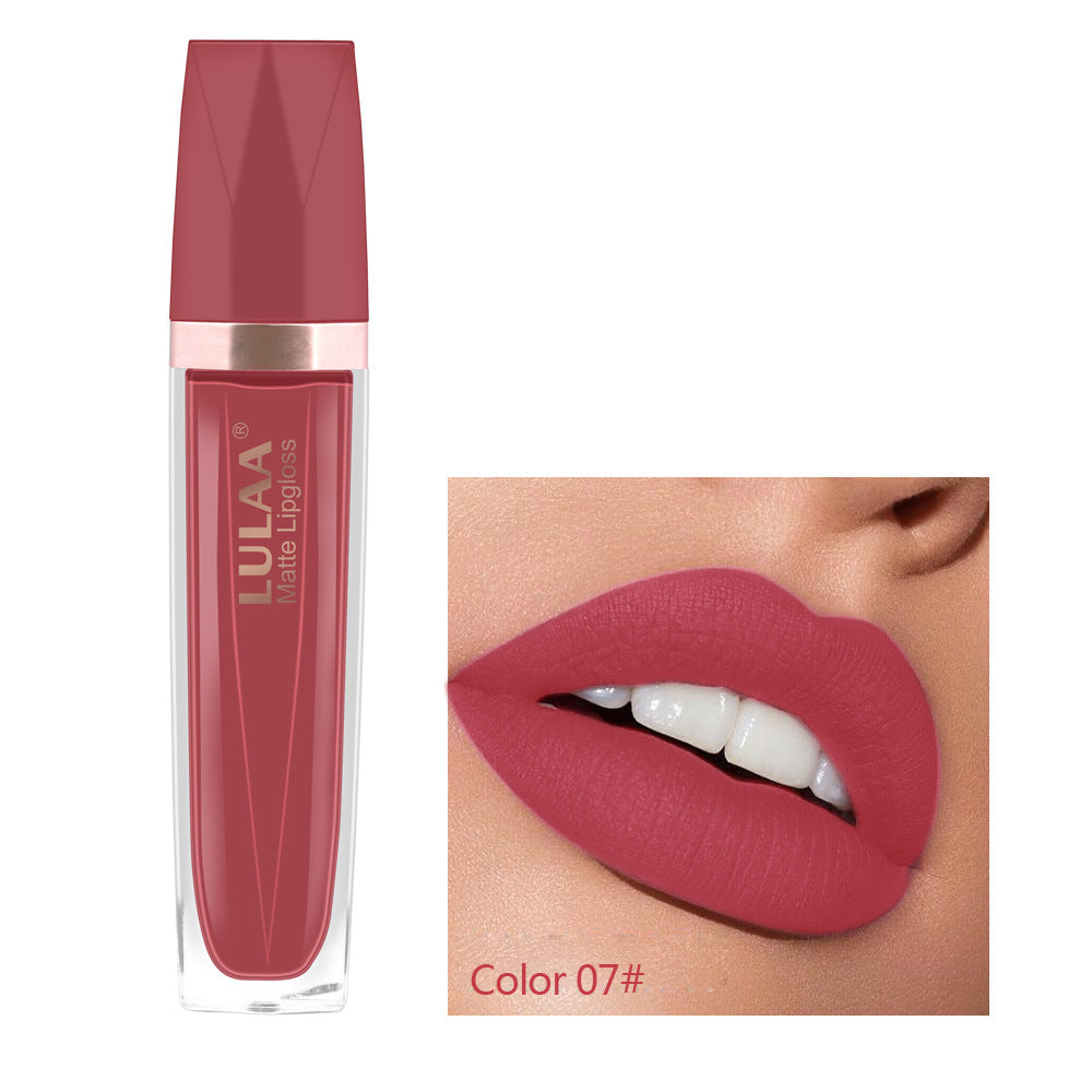 JMT-465866 18 Color Matte Velvet Lipstick - Long-Lasting Lip Gloss with High-Gloss Jelly Finish