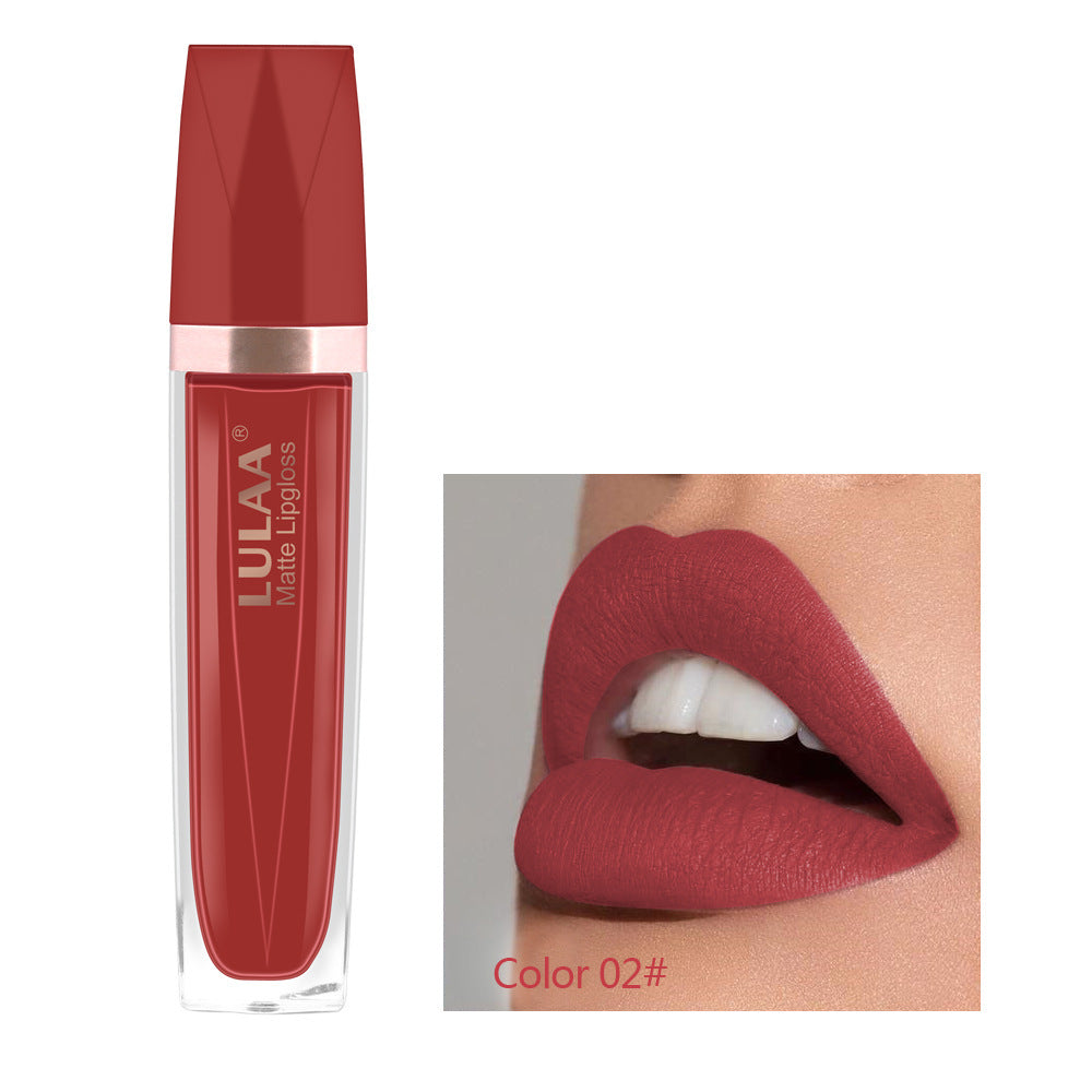 JMT-465866 18 Color Matte Velvet Lipstick - Long-Lasting Lip Gloss with High-Gloss Jelly Finish