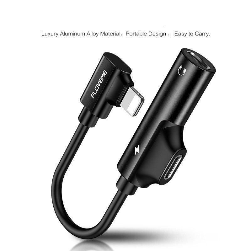 JMT-465930 Lightning Adapter for Audio Headset and Charging with Remote Control Function