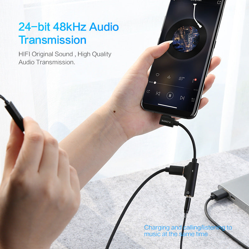 JMT-465930 Lightning Adapter for Audio Headset and Charging with Remote Control Function