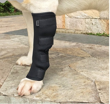 JMT-466378 Dog Recovery Leg Cover - Neoprene Wound Protector for Active Dogs, Sizes S to XL