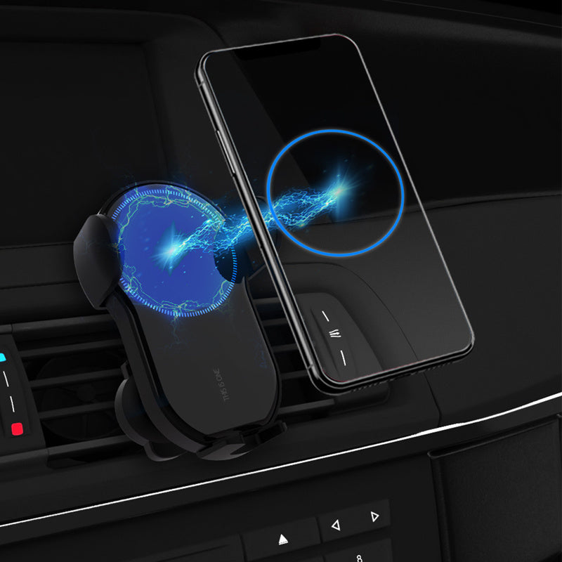 JMT-466762 Car Wireless Charger with Touch Control and Intelligent Induction, Metal Object Detection, 8MM Sensing Distance