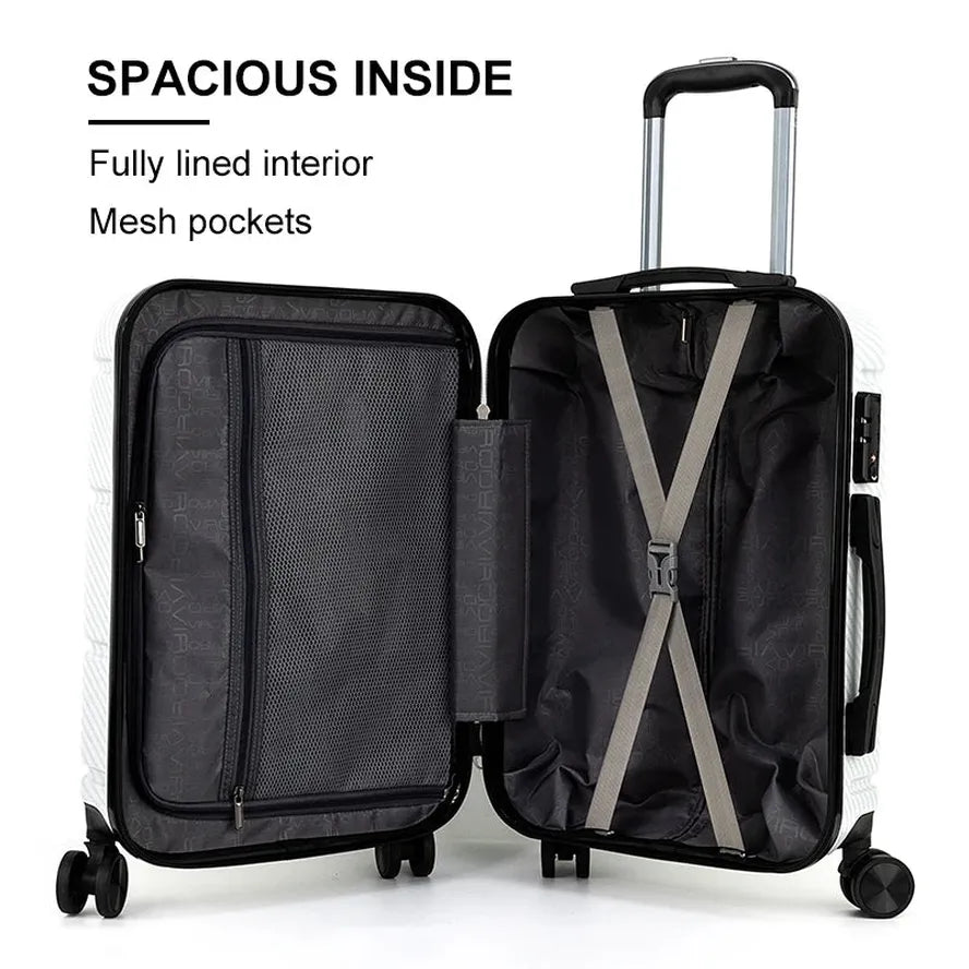 JMT-467466 Large Travel Trolley Suitcase for Organised Packing and Easy Transport