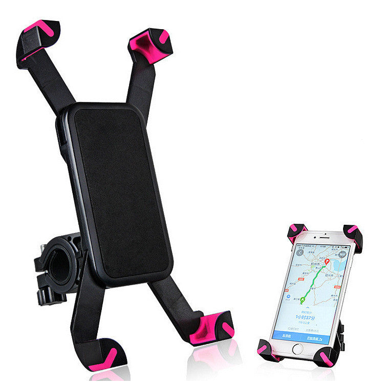 JMT-467914 Tough Nylon Bicycle Mobile Phone Holder with 360-Degree Adjustable Fit for 3.5-7.0 Inch Devices