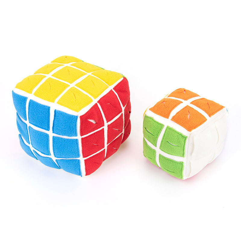 JMT-468042 Interactive Snuffle Toy for Dogs and Cats - Food Cube Puzzle Ball for Mental Stimulation and Slow Feeding