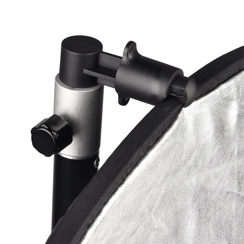 JMT-468426 Aluminum Alloy Black Photography Reflector Clip for Studio Lighting
