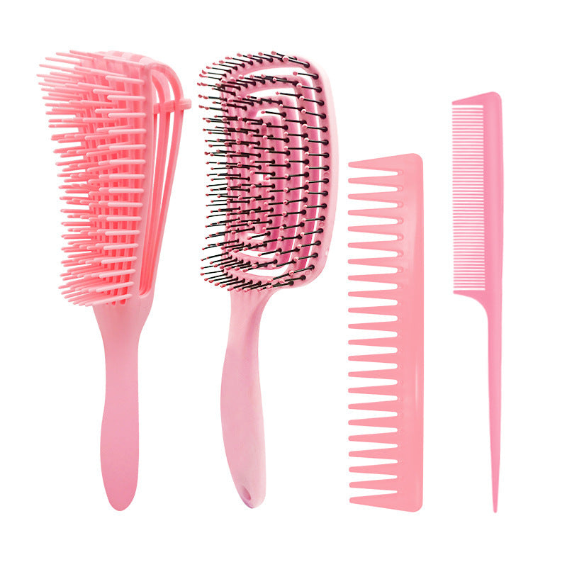 JMT-468426 Multifunctional Eight-Claw Comb Set - 4 Pack, Various Colors Available