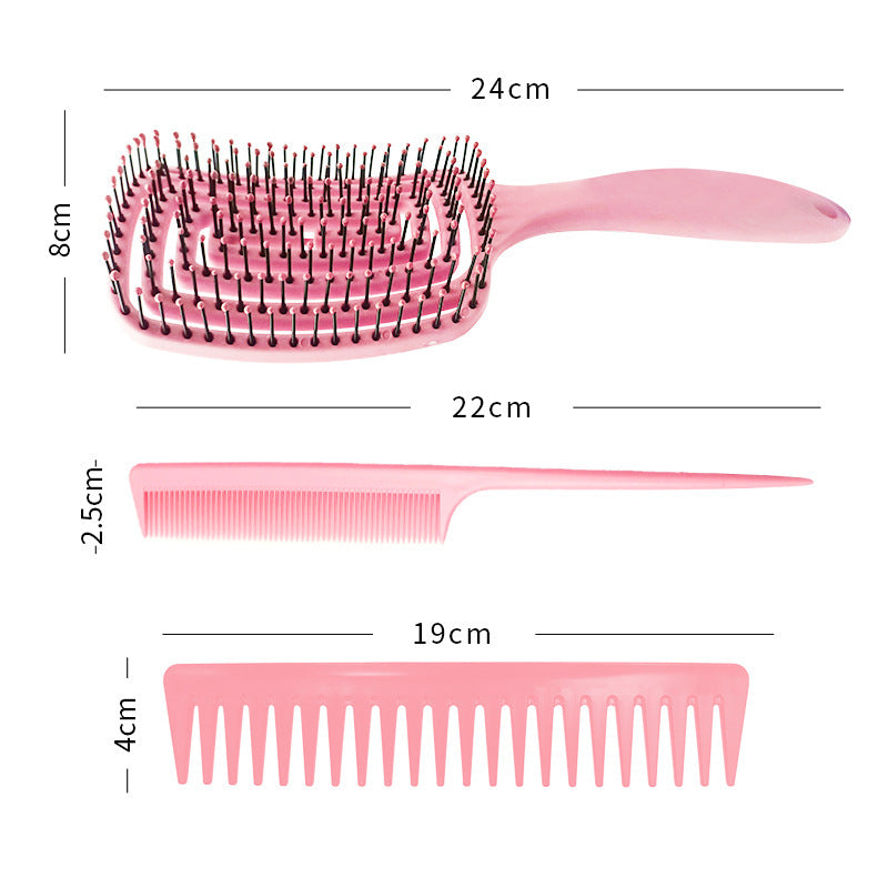 JMT-468426 Multifunctional Eight-Claw Comb Set - 4 Pack, Various Colors Available