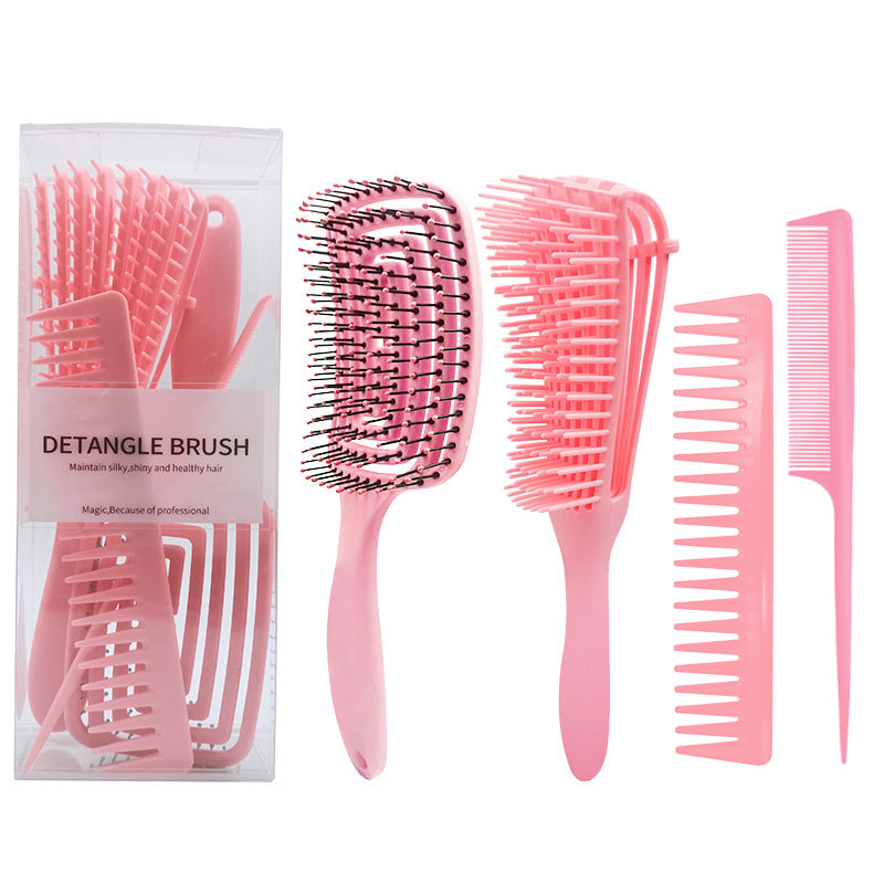 JMT-468426 Multifunctional Eight-Claw Comb Set - 4 Pack, Various Colors Available