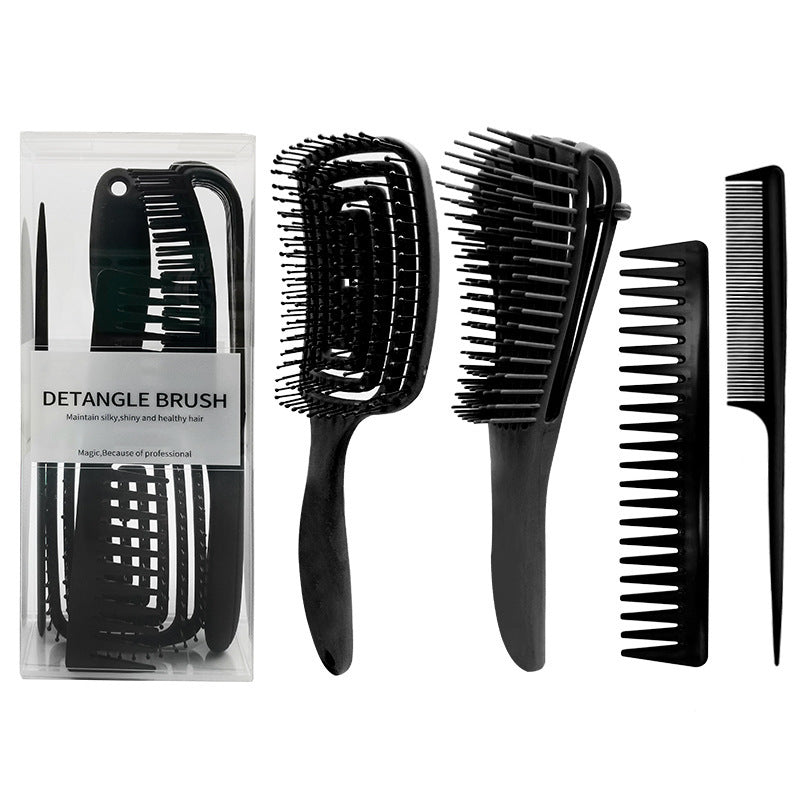 JMT-468426 Multifunctional Eight-Claw Comb Set - 4 Pack, Various Colors Available