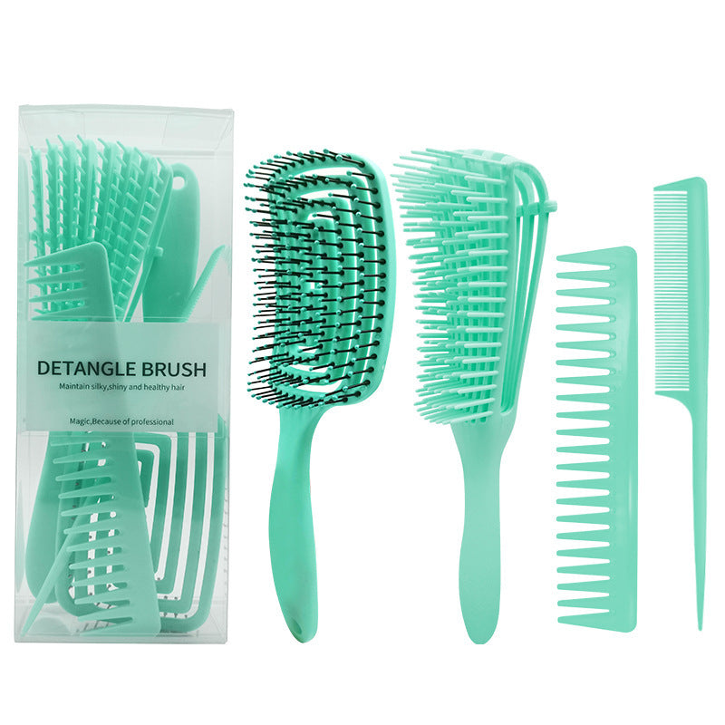 JMT-468426 Multifunctional Eight-Claw Comb Set - 4 Pack, Various Colors Available