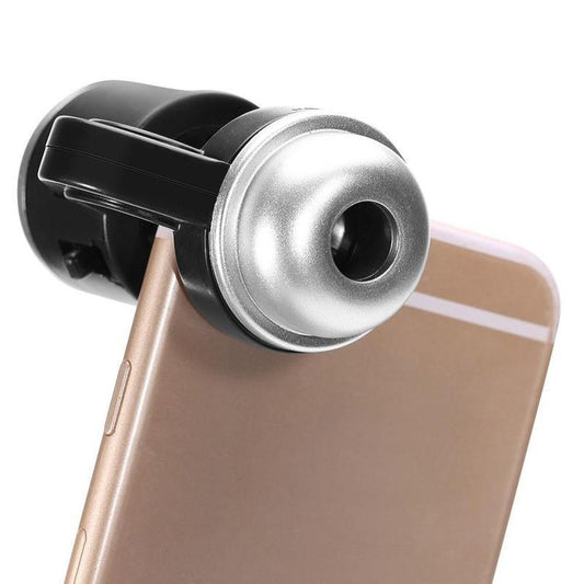 JMT-469066 30x Mobile Phone Lens Microscope with LED Light for Enhanced Night Observation
