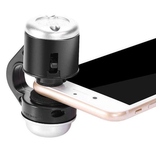 JMT-469066 30x Mobile Phone Lens Microscope with LED Light for Enhanced Night Observation
