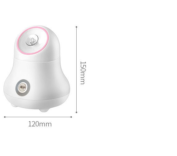 JMT-469194 Compact Handheld Steamer with Adjustable Mist Spray for Facial Care