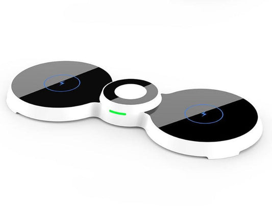 JMT-469386 Magnetic Wireless Charger for Apple Watch and iPhone Compatible Devices - Model H-20, TYPE-C Input