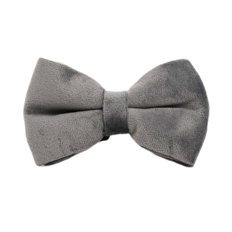 JMT-469386 Soft Velvet Fabric Dog Collar with Matching Accessories - Adjustable Sizes XS to XL