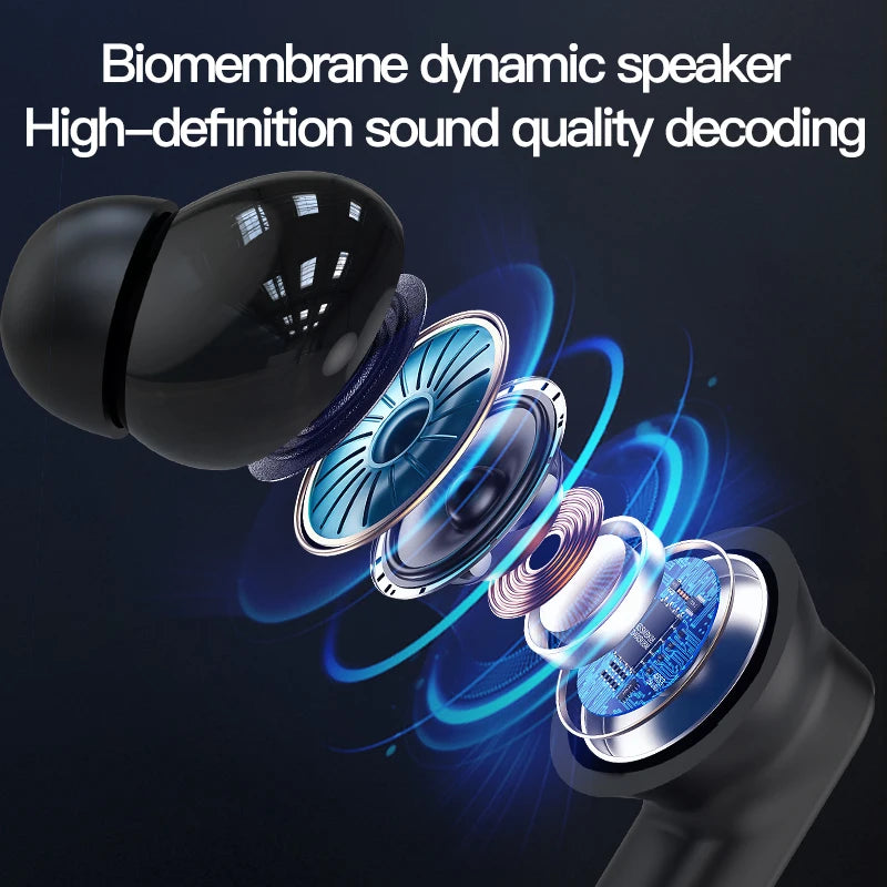 JMT-469386 True Wireless Gaming Earbuds with Microphone and LED Battery Indicator