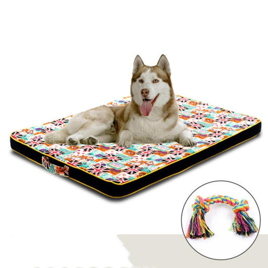 JMT-469514 Durable Waterproof Dog Mat for Large Dogs – Comfortable & Bite Resistant Outdoor Sleeping Pad