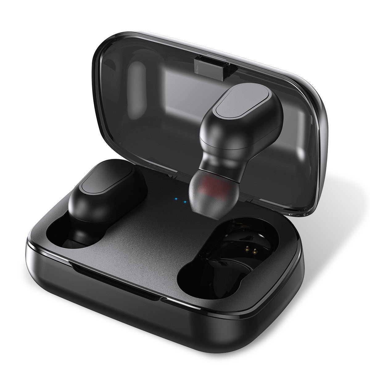JMT-469706 Mini Bluetooth Wireless Earbuds F22 with IPX5 Waterproof Rating and Built-in Microphone