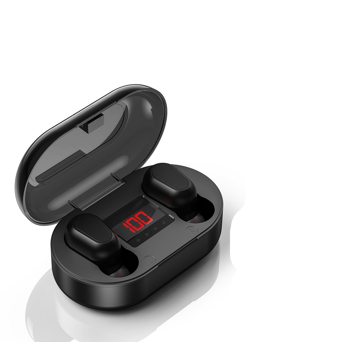 JMT-469706 Mini Bluetooth Wireless Earbuds F22 with IPX5 Waterproof Rating and Built-in Microphone