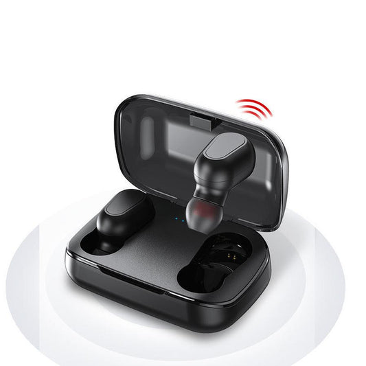 JMT-469706 Mini Bluetooth Wireless Earbuds F22 with IPX5 Waterproof Rating and Built-in Microphone
