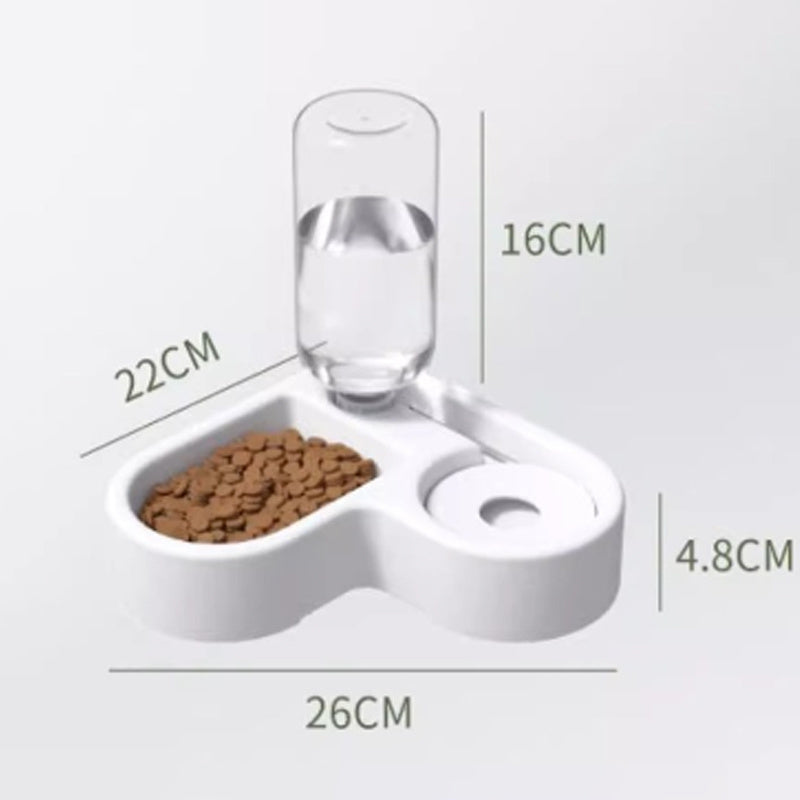 JMT-470026 Pet Water Fountain for Cats and Dogs - Food-Grade, Indoor Friendly, 22x26x16cm