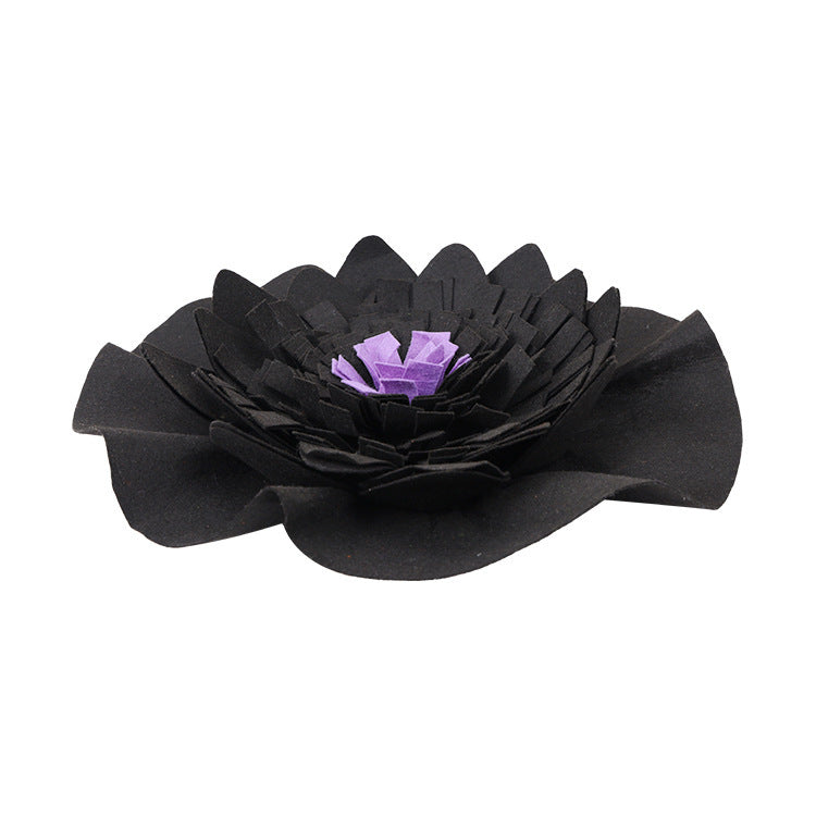 JMT-470218 Halloween Themed Pet Sniffing Pad - Black Felt Cloth for Interactive Play and Stress Relief