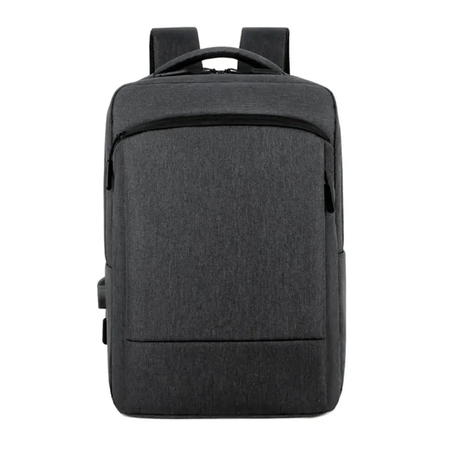 JMT-470218 Waterproof Nylon 15.6 Inch Laptop Backpack with USB Charging Port for Business Travel